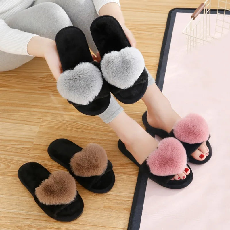 Women Indoor Warm Home Slippers