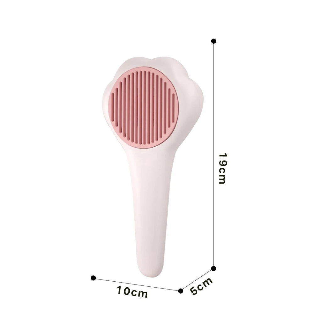 Pet Comb Massage One Click Hair Removal Comb Hair Cleaning Cat Dog Care Products Cute Needle Comb Hair Removal 216 Steel Needle
