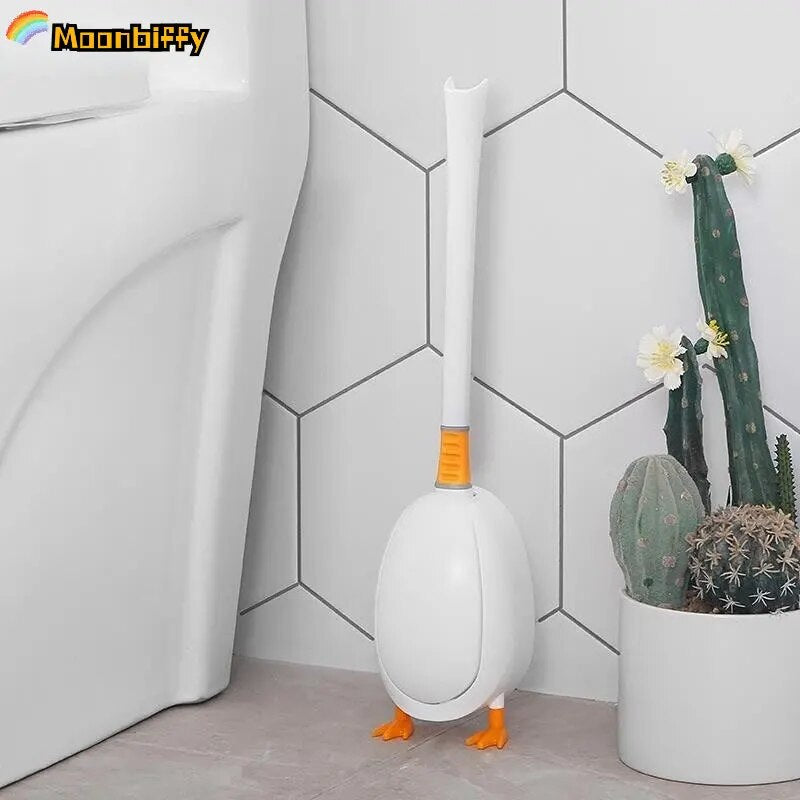Duck Silicone Bathroom Toilet Brush