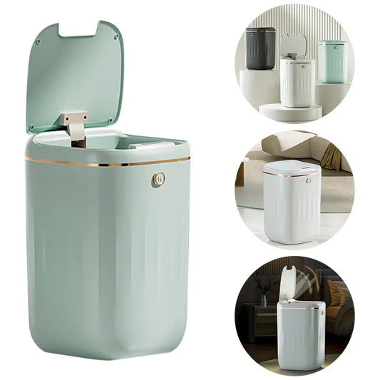 20L Smart Trash Can Automatic Waterproof Electric Large Capacity