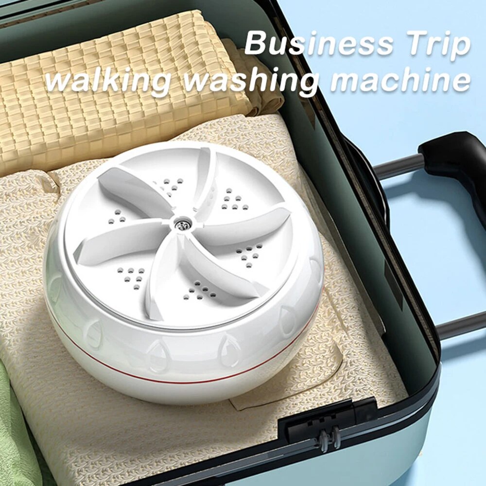 High Power Portable Mini Turbo Washing Machine