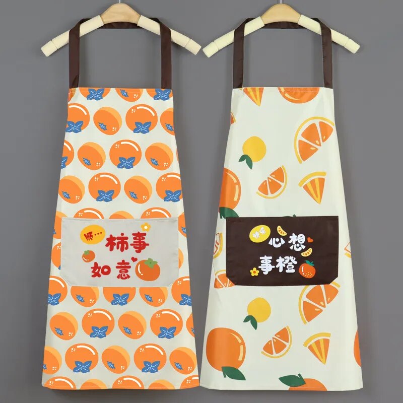 New Apron - Small Fresh Apron for Men and Women in the Kitchen