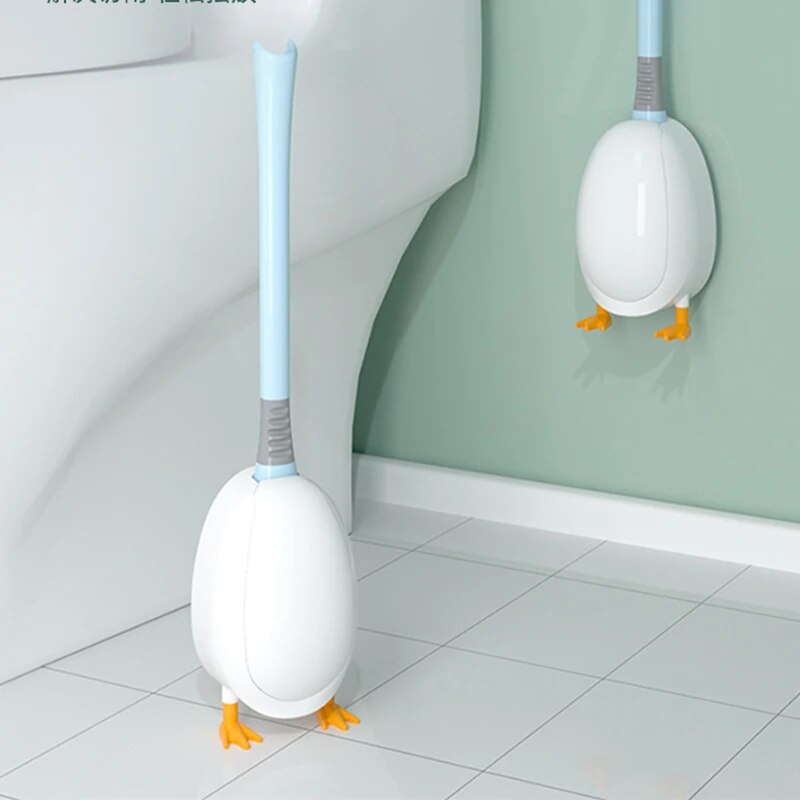 Duck Silicone Bathroom Toilet Brush