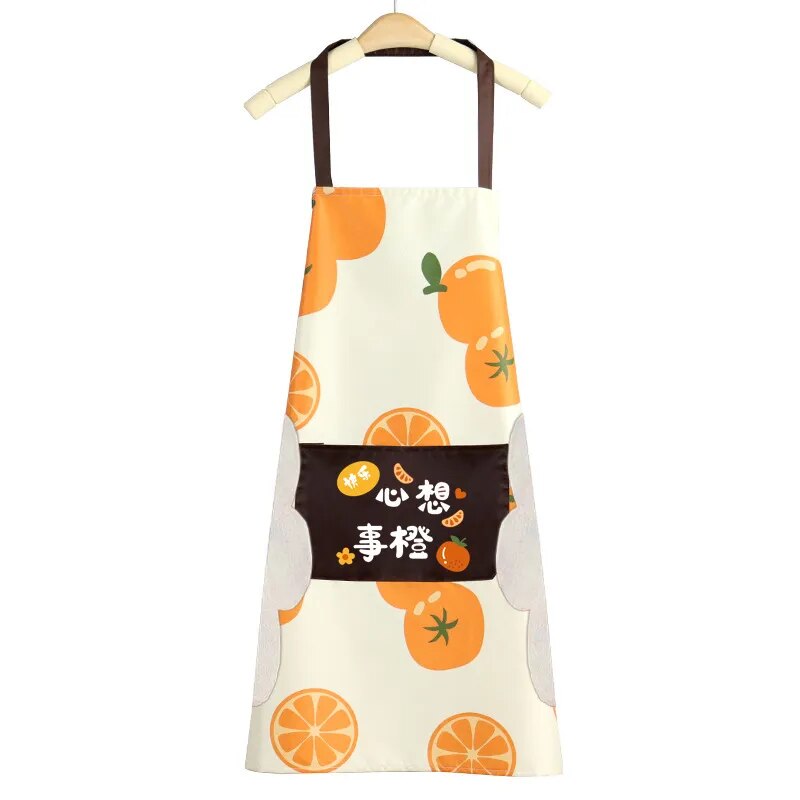 New Apron - Small Fresh Apron for Men and Women in the Kitchen