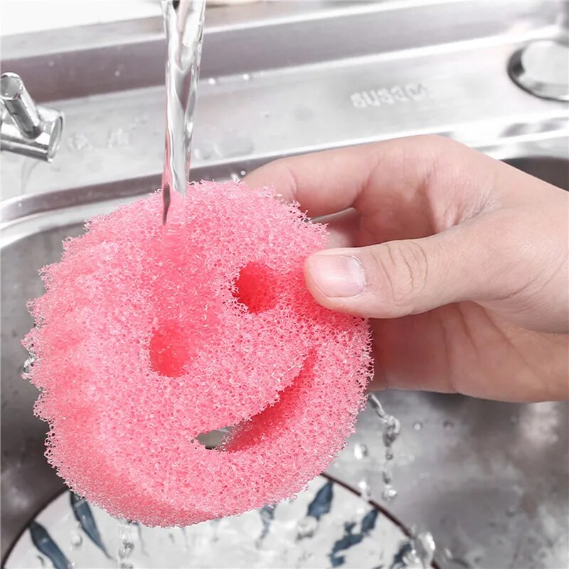 8/4PCS Creativity Household Magic Dishwashing Sponge Kitchen Bathroom Migic Cleaning Wipe Strong Scouring Pad Miracle Sponge