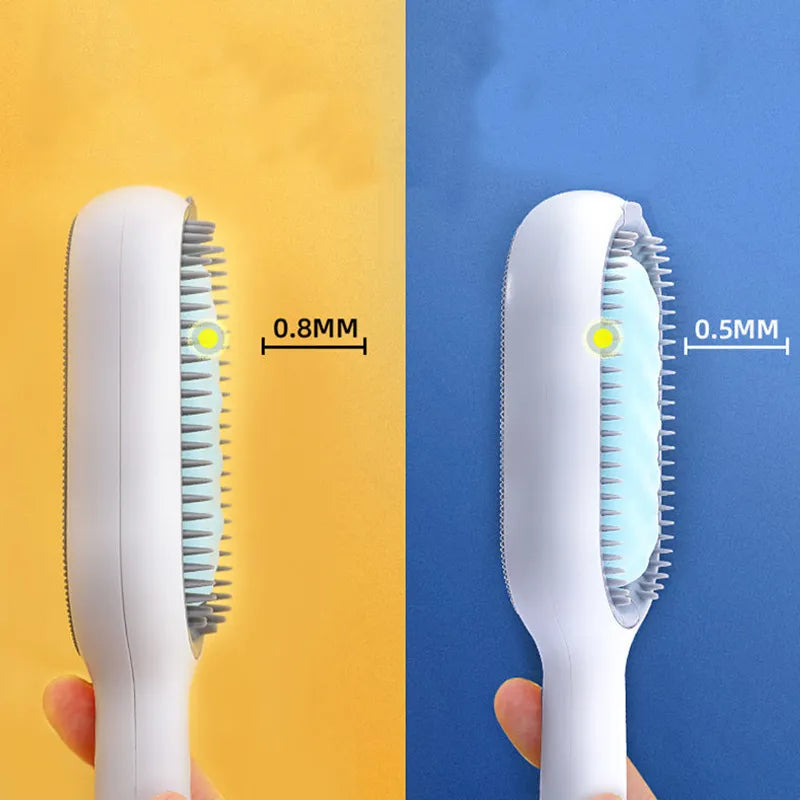 Clean Cat Dog Hair Removal Comb with Wipes Upgraded Pet Brush Katten Accessories Gatos Productos para mascotas Grooming Supplies