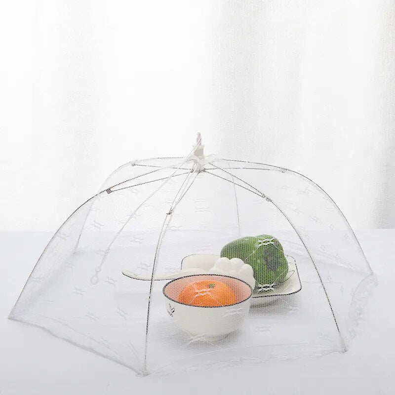 Portable Umbrella-Style Food Cover - Anti-Mosquito Meal Cover